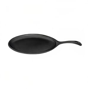 438-IRSK795 9 1/4" Oval Sizzling Platter, Cast Iron