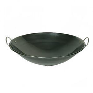 438-IRWC003 24" Iron Wok - Riveted Handles