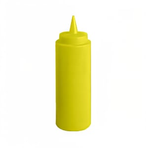 438-PLTHSB012Y 12 oz Squeeze Bottle - Plastic, Yellow