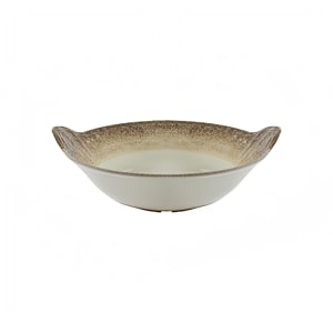 438-SD5612J 64 oz Round Melamine Serving Bowl, Beige