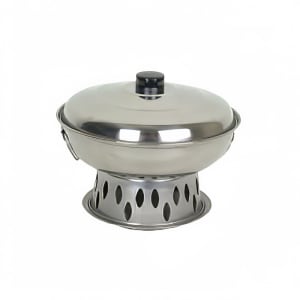 438-SLAL03A 10" Round Wok Chafer Set - Stainless Steel