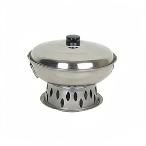 438-SLAL04A 11" Round Wok Chafer Set - Stainless Steel