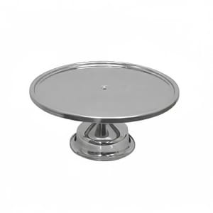 438-SLCS001 13 1/4" Round Cake Stand, Stainless