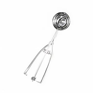 438-SLDA010 3 3/4 oz Stainless #10 Squeeze Disher