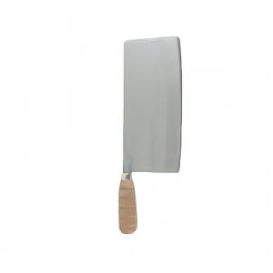 438-SLKF012 9 1/8" Wan Woo Knife w/ Wood Handle, Cast Iron