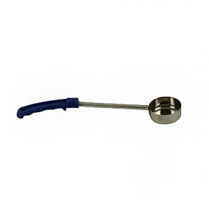 438-SLLD008A 8 oz Solid Portion Spoon w/ Stainless Bowl, Blue