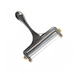 438-SLKCC005 Cheese Slicer w/ Aluminum Roller & Zinc Alloy Handle, Chrome Plated