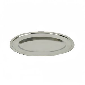 438-SLOP026 Oval Serving Platter - 26" x 18", Stainless, Mirror Finish