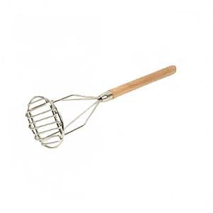 438-SLPMR024 24" Round Potato Masher w/ Wooden Handle