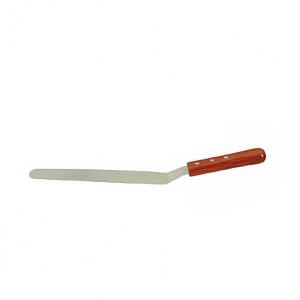 438-SLPSP010C 9 1/2" Offset Spatula w/ Wood Handle, Stainless Steel