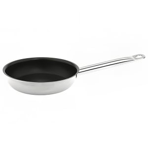 438-SLSFP308 8" Non Stick Stainless Steel Frying Pan w/ Hollow Metal Handle