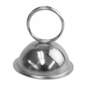 438-SLRMH003 3 Ring Menu Clip, Stainless