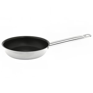 438-SLSFP309 9 1/2" Non Stick Stainless Steel Frying Pan w/ Hollow Metal Handle