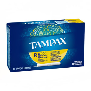 647-399410 Tampax® Tampons w/ Cardboard Applicator - Regular, Unscented