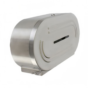 438-SLTD302 Wall Mount Toilet Paper Dispenser for (1) Jumbo Roll, Stainless Steel
