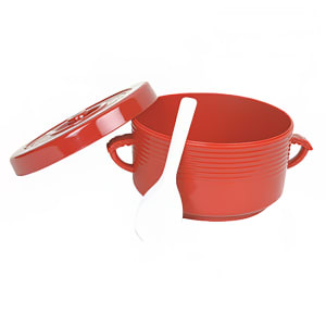 438-T333 9 cup Rice Container w/ Lid, Plastic