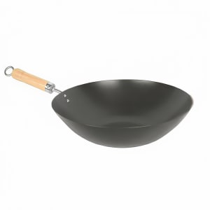 438-TF001 12" Carbon Steel Wok