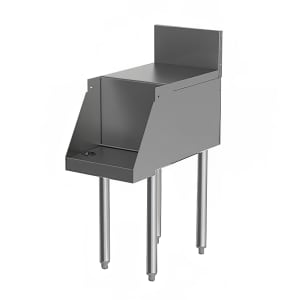 199-TS12BLD 12" TS Series Blender Station w/ Flat Worktop, Stainless