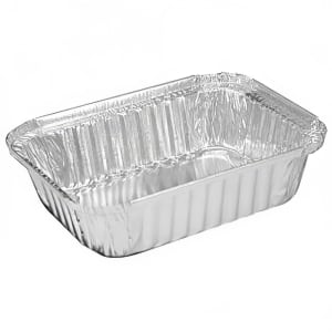 428-476100 Oblong Pan - 7 1/16" x 5 1/8", Aluminum Foil