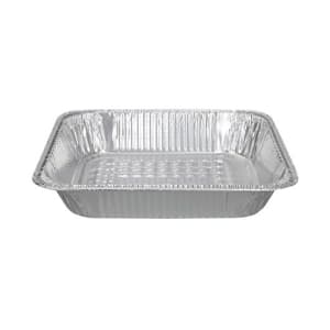 428-476126 Half Size Steam Pan - 12 3/4" x 10 3/8", Aluminum Foil