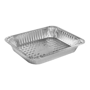 428-476133 Half Size Steam Pan - 12 3/4" x 10 3/8", Aluminum Foil