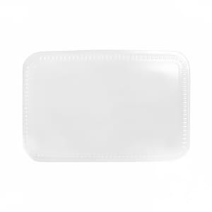 428-476146 Dome Lid for Oblong Container - Plastic, Clear