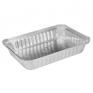428-476101 Oblong Pan - 8 11/16" x 6 1/8", Aluminum Foil
