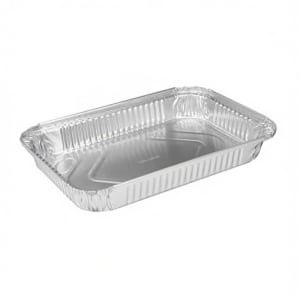 428-476754 Oblong Pan - 9 5/8" x 7 1/8", Aluminum Foil