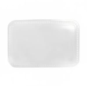 428-476978 Dome Lid - 13 3/16" x 10 3/4", Plastic, Clear