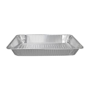 428-476128 Full Size Steam Pan - 20 3/4" x 12 13/16", Aluminum Foil