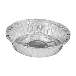428-476111 7" Round Disposable Foil Pan