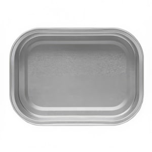 428-590738 Gourmet-To-Go Container - 9 3/4" x 7 3/4", Silver