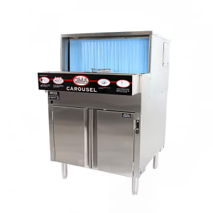 527-GW100 Low Temp Rotary Undercounter Glass Washer w/ (1000) Glasses/hr Capacity, 120v