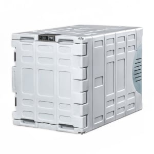 040-F0140FDN Refrigerated Insulated Food Carrier w/ (5) Pan Capacity - Gray, 100-240v/1ph