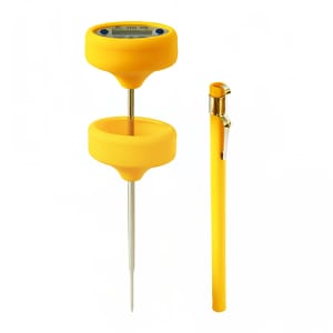 113-400YB Digital Pocket Thermometer w/ 5" Stem, Yellow