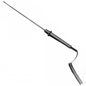 113-ATT30 8" Thermometer Probe, Includes Handle & Curly Lead