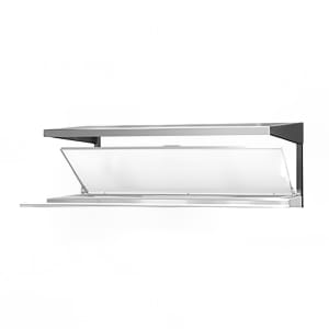160-SOS68 Single Pass Thru Overshelf for 67 1/4" Prep Tables
