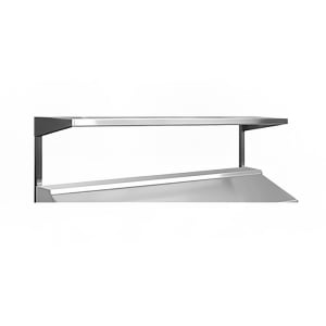 160-SOS72 Single Pass Thru Overshelf for 72" Prep Tables