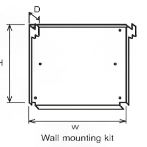 569-SM1 Wall Mounting Kit for SEM-60