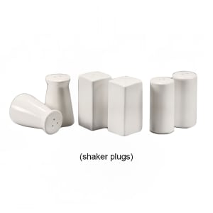 166-CCPLUGS Salt & Pepper Shaker Plug, Silicone/Ceramic