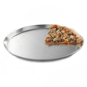 166-CAR9 8 1/2" Solid Pizza Pan, Aluminum