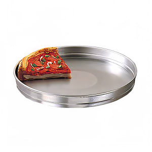 American Metalcraft HA5008 8&quot; Self Stacking Pizza Pan, 2&quot; Deep, Aluminum