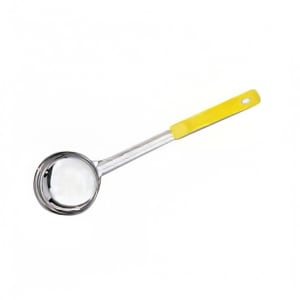 166-SPN5 5 oz Ladle Style Solid Bowl, 3 1/2 in, Grip Handle, Yellow