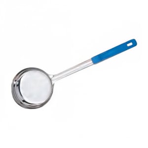 166-SPN8 8 oz Ladle Style Solid Bowl, 4 in, Grip Handle, Blue