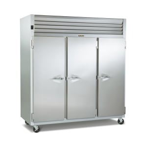 206-G31010032 76" Three Section Reach In Freezer, (3) Solid Doors, 115v