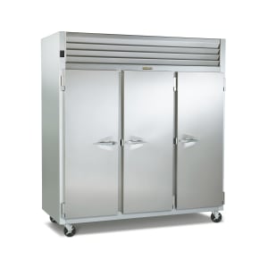 206-G31110 76" Three Section Reach In Freezer, (3) Solid Doors, 115v