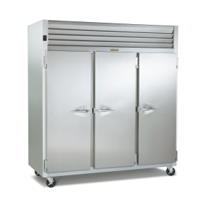 206-G31311 76" Three Section Reach In Freezer, (3) Solid Doors, 115v