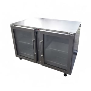 206-UHG48LR0420 48" W Undercounter Refrigerator w/ (2) Sections & (2) Doors, 115v