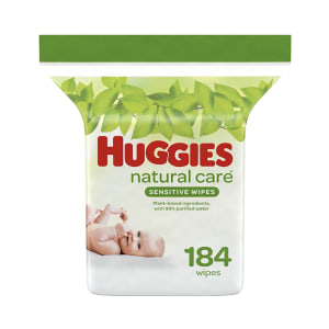 666-560065 Huggies® Baby Wipes - 7" x 6", Unscented, Alcohol Free