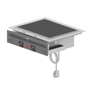 084-68110208 36" Drop In Induction Plancha w/ Chrome Plate, 380-415v/3ph